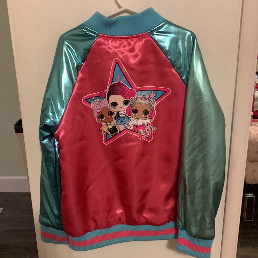 L.O.L little girls Bomber Jacket